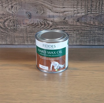 FIDDES Twardy Olejowosk meble blaty drewno HARD WAX OIL WHITE biały 250ml