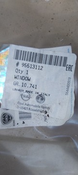 фото thumb №3, Opel combo d 95513112 стекло дверь правый перед