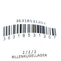 Подшипник kulkowe rowkowane bmw k61 k 1600 bagger 36318531207 оригинальные Киев, фото thumb