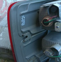 фото thumb №6, Ford ranger iii 12- правая задняя лампа тонированная оригинал europa