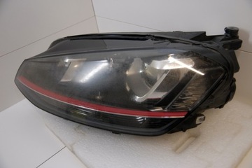 фото thumb №10, Vw golf 7 vii gti 2012 - 2016 5g1941031a лампа левая передняя bi-xenon