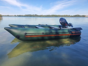 ПОНТОННАЯ ЛОДКА КАТАМАРАН КОЛИБРИ КМ-300СМ ТОКАРЕКС
