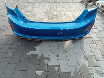 фото thumb №10, Ford fiesta mk8 st-line 17-23 бампер зад kpl. 4xpdc lak.zk