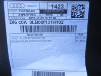 Audi a1 82a 2018- бампер задний задний  82a807511 a/b Оригинал, фото thumb