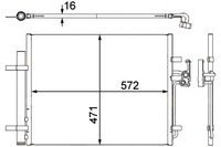 фото thumb №1, Hella конденсатор радиатор кондиционера []