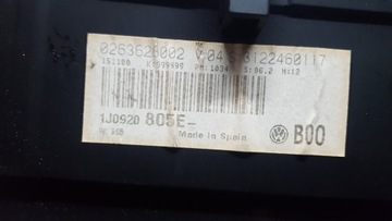 фото thumb №9, Vw golf 4 bora спідометр  прилади 1j0920805f 1.9tdi