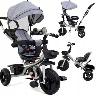 ВЕЛОСИПЕД FUNFIT TRIKE ВРАЩАЮЩИЙСЯ НА 360° СВОБОДНЫЕ КОЛЕСА
