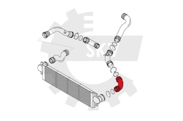 фото thumb №15, Skv шланг турбины vw transporter v 1.9 2.5 tdi