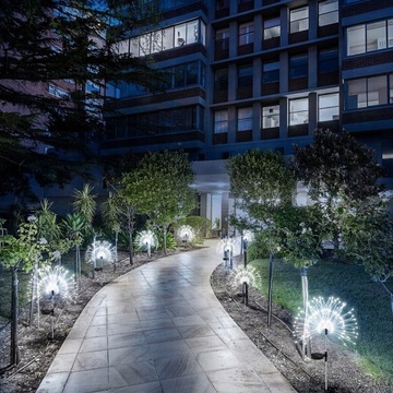2X СОЛНЕЧНАЯ ЛАМПА ДЛЯ САДА УКРАШЕНИЕ ОДУВШИНКИ 150 LED