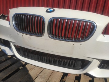 фото thumb №5, Bmw 5 f10 м-пакет набор бампер перед зад пороги подкрылки a300 альпийский белый