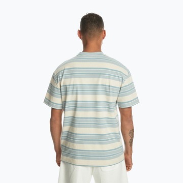 Quiksilver Eco YD Stripe Tee мужская футболка синяя туманная футболка в эко полоску XXL