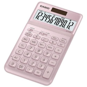 РОЗОВЫЙ ОФИСНЫЙ КАЛЬКУЛЯТОР CASIO JW-200SC-PK TAX