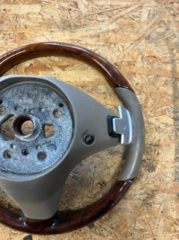 фото thumb №6, Mercedes sl r230 w230 руль светлая дерево