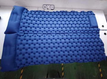 Туристический надувной матрас с подушкой для палатки 200x120