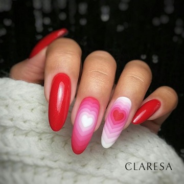 Лак для ногтей Claresa Hybrid Nail 431 красный для ногтей