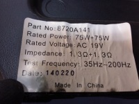 фото thumb №5, Mitsubishi outlander iii динамик сабвуфер 8720a14