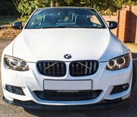 фото thumb №13, Накладка бампера спліттер bmw e92 e93 m набір спойлер перед чорний блиск