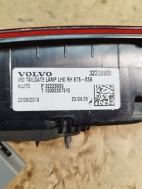 фото thumb №6, Лампа правая крышки задняя volvo v60 ii 32228905