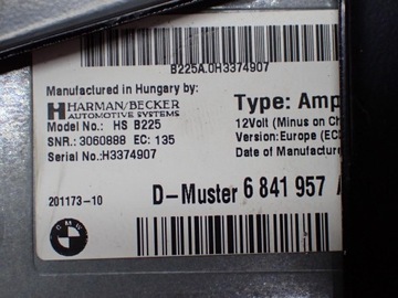 фото thumb №13, Динамік підсилювач сабвуфер harman кардон комплект mini cooper f56 17r