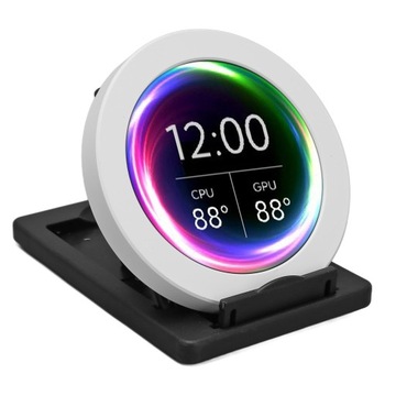 Monitor temperatury komputera 2.8in okrągły LCD