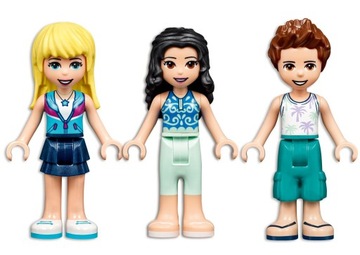 LEGO FRIENDS CAMERA CAMPER ПАРУСНАЯ ЛОДКА ДЛЯ КЕМПИНГА 41681