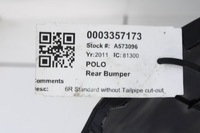 фото thumb №15, Vw polo 6r v 2009r- бампер задня задній