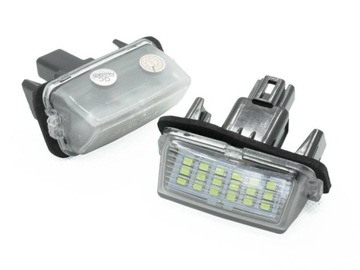 фото thumb №4, Toyota avensis corolla camry prius підсвітка номерного знака комплект лампочки led
