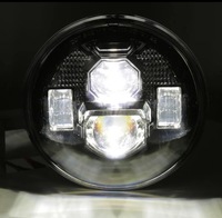 фото thumb №8, Лампы фары led перед 7" 84w jeep wrangler jk tj cj jl rubikon sahara