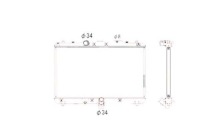 фото thumb №1, Nrf радиатор fiat sedici 06- nrf