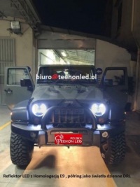 фото thumb №4, Фары лампы свет led jeep wrangler 7" jk tj