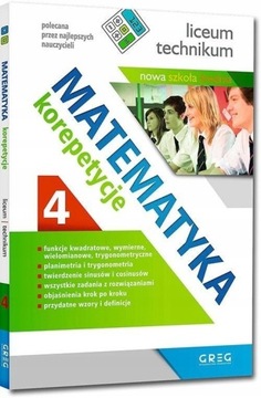 ZESTAW Matematyka J polski 4 LO GREG Korepetycje