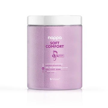 PODO Nappa Soft Соль для ванночек для ног лаванда 1250г