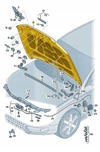 фото thumb №1, Новая оригинальная капот audi a5/s5/rs5