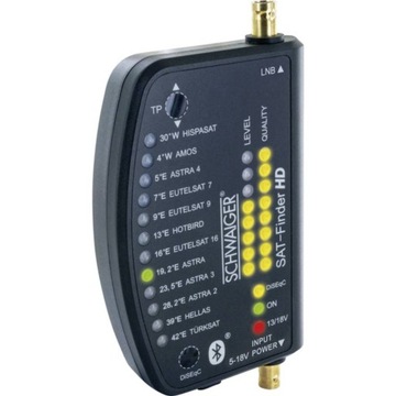 Детектор сигнала Schwaiger Sat Finder HD + Powerb