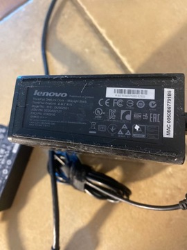LENOVO ONELINK DOCK DU9026S1 THINKPAD STATION + блок питания Lenovo 45 Вт с кабелем