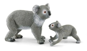 SCHLEICH Коала мама с малышом 42566