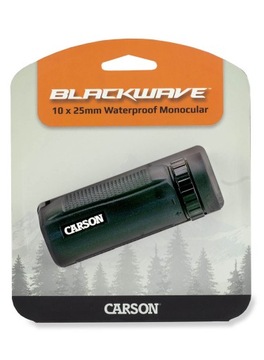 Водонепроницаемый монокулярный бинокль Carson BlackWave 10x25 мм