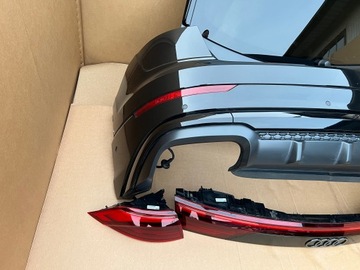 фото thumb №15, Audi q8 4m8 s-line рестайлинг комплектный зад лампы animacja бампер крышка выхлоп