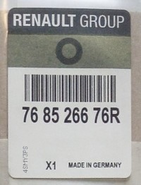 фото thumb №2, Накладка поріг перед renault talisman оригінальний номер