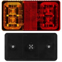 фото thumb №1, Лампа задня led універсальна – 16 x led 12/24v водонепроникний кронштейн m6