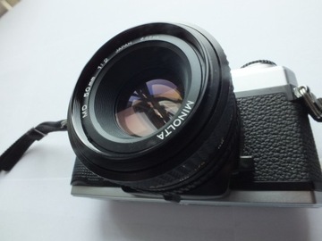 Minolta X-500 + Minolta MD 50 мм 1:2 - красиво - функционально
