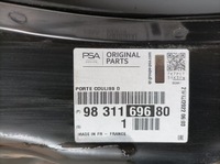 фото thumb №11, Дверь правые сдвижные partner berlingo iii 07- новое оригинал