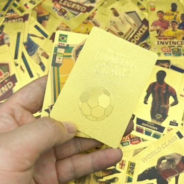 Футбольные карточки FIFA Football Stars золотого издания