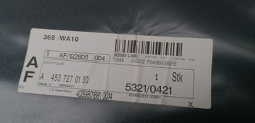 фото thumb №10, Smart fortwo 453 дверь обшивка+ шумоизоляция новое правый перед a45317r
