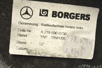 фото thumb №6, Mercedes c219 cls350 2005 rhd задняя левая подкрылок