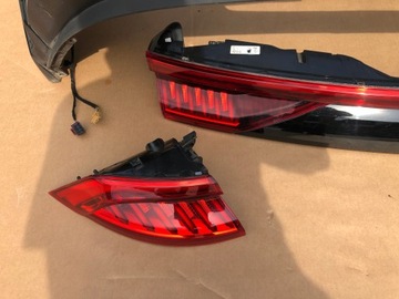 фото thumb №13, Audi q8 4m8 s-line ly9t комплектный зад лампы matrix бампер крышка