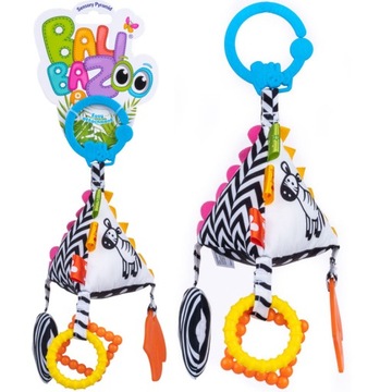 Dumel BaliBazoo Zawieszka sensoryczna kontrastowa Piramidka 80136