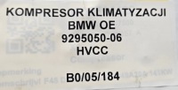 фото thumb №8, Компресор кондиціонера bmw (oem) 9295050-06