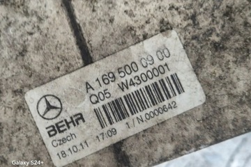 фото thumb №7, Радиаторов интеркулер mercedes-benz a w169 a1695000900 1.5l бензин