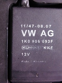 фото thumb №3, Модуль блок управления насоса топлива fabia roomster ii 06-2014r 1k0906093f